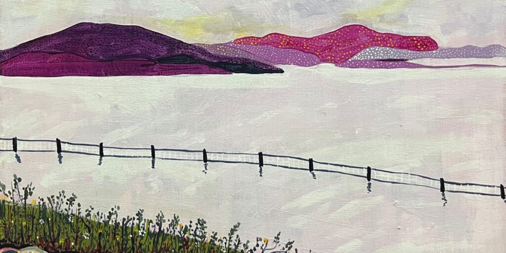 Lake George - Artwork by Natalie Will